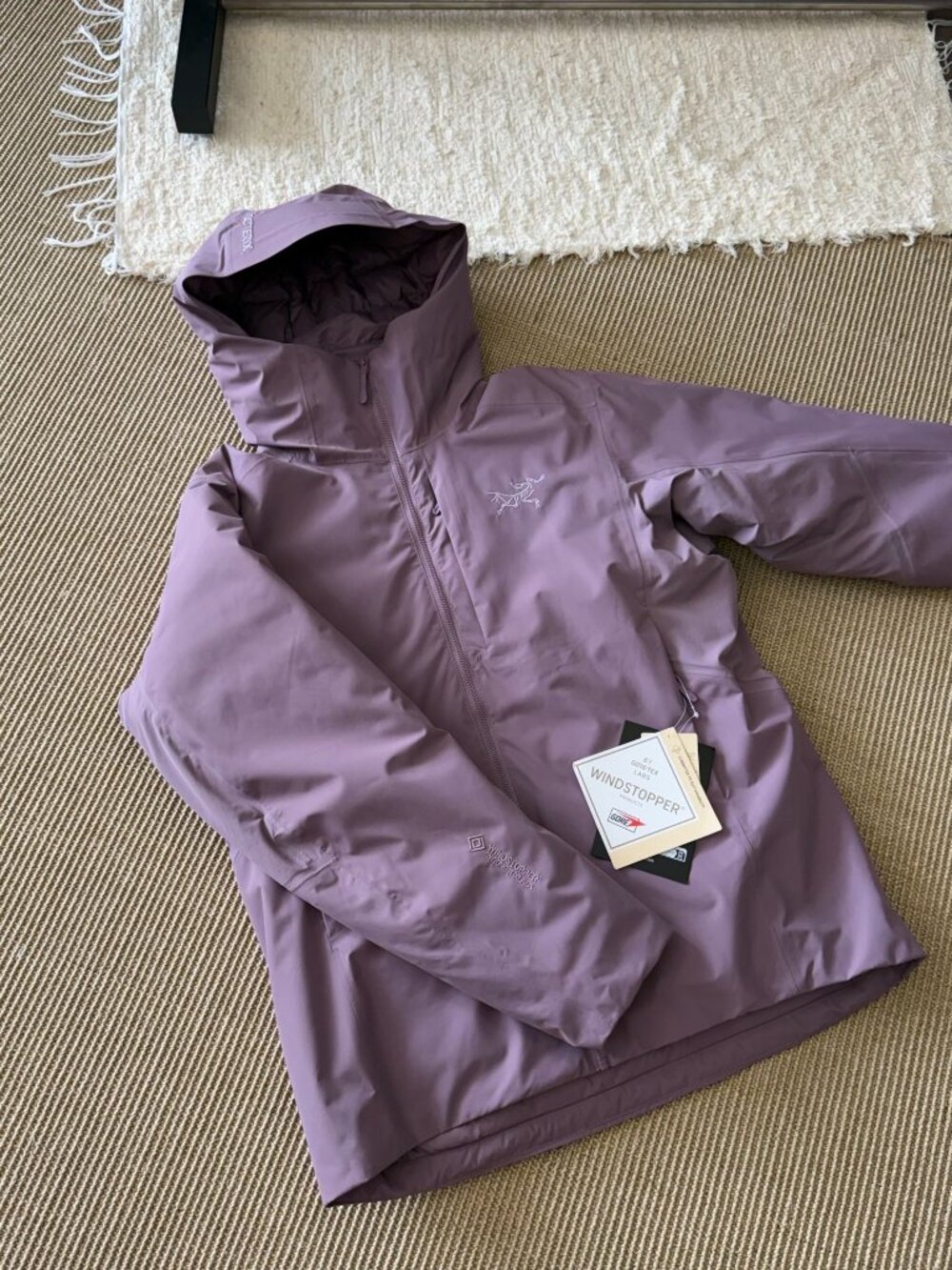 Arc'teryx Purple Down Jacket 3-in-1 Ski Suit - Warm